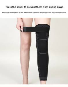 Mangas de compresión de pierna larga al por mayor, soporte de rodilla de manga completa, protección para baloncesto y fútbol, alivio del dolor - Product Image 5