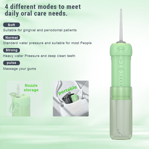 Portable Accueil Voyage Utiliser Ipx7 Étanche Électrique 4 Modes <span class=keywords><strong>Dentaire</strong></span> <span class=keywords><strong>Oral</strong></span> Irrigation Eau Pick Sans Fil Mini <span class=keywords><strong>Hydropulseur</strong></span> - Product Image 4