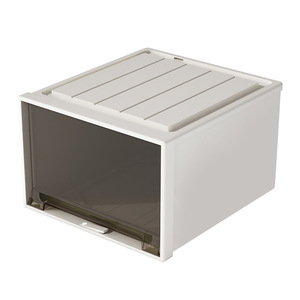 Clothing Organizer <b>Plastic</b> <b>Storage</b> <b>Drawer</b> Rectangle Covered For Wardrobe Closet Bedroom Dormitory Use - Product Image 4