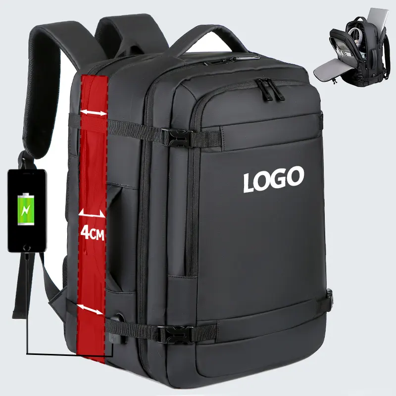 Factory Custom wholesale nylon waterproof travel classic morrales men usb business bagpack back pack laptop bags backpack