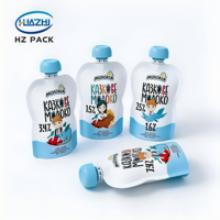 Sachets Doypack à bec verseur de haute qualité pour aliments pour bébés, purée de fruits, jus, lait, gelée – Emballages avec bouchon champignon anti-fuite pour la sécurité alimentaire