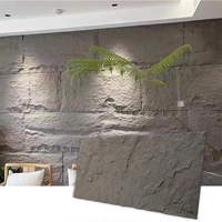Pierre de champignon imperméable et panneau mural en mousse PU haute densité à vendre