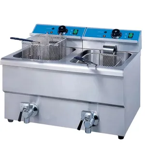 RTK Cooking Equipment Deep Fryer Oil Filter Fryer Machine Commercial electric deep fryer