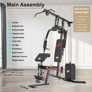 Ağırlık yığını 45kg 70kg ile 2025 yeni tasarım All-in-one çok fonksiyonlu spor ekipmanları makinesi - Product Image 2