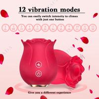 Factory Outlet Rose Sexspielzeug für Erwachsene Weiblich Saugen Teleskop Vibrator Vibrierende Heizung Saugen Sexspielzeug für Frau