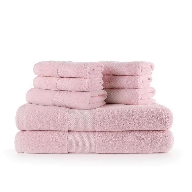 Conjunto de toalha de banho 2 grande, toalhas de algodão macio, 2 toalhas, 4 panos de lavagem para banheiro, chuveiro, viagens, esportes