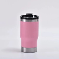Özel logo 14OZ 400 ml Paslanmaz Çelik Bardak Akıllı Su Şişesi Kablosuz Müzik Hoparlörlü Bardak Açacaklı Kapaklı ve USB'li