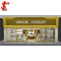 Présentoir pour vitrine de bijoux Présentoir de bijoux personnalisé Armoires de rangement pour coffre-fort pour bijoux Comptoir de boutique avec rangement