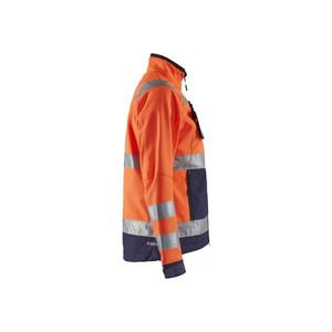 BLAKLADER - 490225175389S Chaqueta Softshell Hi-Vis para mujer Naranja/Azul marino-EAN 7330509508534 ROPA DE TRABAJO DE LA HI-VIS - Product Image 4