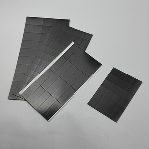 Aimants industriels ronds flexibles avec support adhésif, points magnétiques autocollants et bandes adhésives pliables - Product Image 2