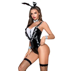 Adult Temptation Sexy Bunny Girl Roleplay Costume For Hot Cosplay Halloween Women Costume