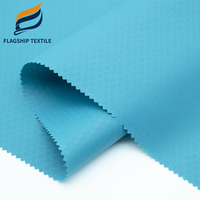 Tissu nylon hexagonal ripstop imperméable sans PFAS 70D pour hamac ultraléger d'extérieur