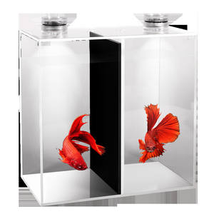 Petite table de bureau bureau betta poisson rouge eau <span class=keywords><strong>marine</strong></span> mini plastique acrylique <span class=keywords><strong>tortue</strong></span> <span class=keywords><strong>aquarium</strong></span> <span class=keywords><strong>aquarium</strong></span> - Product Image 4