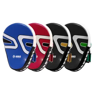 BRONJEE new arrived boxing training target pads high quality curved focus mitts 4 colors durable hand protector for boxing