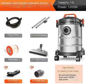 Aspirateur domestique série Ylw 10L-18L, petit format, sec et humide, souffleur, sans sac, pratique et flexible pour trois usages - Product Image 5