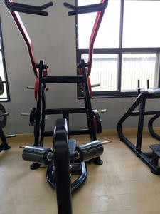 Nouvelle arrivée Power Training <span class=keywords><strong>avant</strong></span> Lat Pulldown Machine équipement de gymnastique chargé de plaque pour la poitrine dos épaule <span class=keywords><strong>musculation</strong></span> - Product Image 3