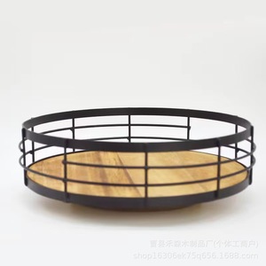 Kitchen cabinet <b>rotating</b> solid wood storage <b>rack</b> tray retro wooden <b>spice</b> turntable storage <b>rack</b> desktop sundries organizer - Product Image 5