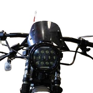 Pare-brise de <span class=keywords><strong>moto</strong></span> de 5 à 7 pouces, déflecteur de vent, accessoires de <span class=keywords><strong>moto</strong></span> pour Suzuki Bandit Honda Hornet 600 Kawasaki Zephyr <span class=keywords><strong>Z750</strong></span> - Product Image 2