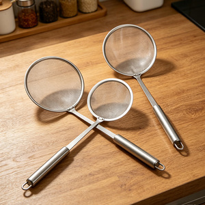 Écumoire de cuisine, éliminateur de graisse, filtre à écumoire, séparateur d'huile en acier inoxydable, écumoire à huile, passoire pour fondue chinoise - Product Image 2