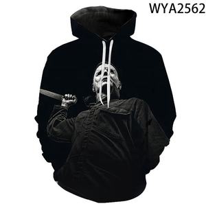 2023 autunno Halloween Horror <span class=keywords><strong>Michael</strong></span> <span class=keywords><strong>Myers</strong></span> stampa 3D uomo donna bambini felpe con cappuccio Harajuku Streetwear felpe con cappuccio Pullover - Product Image 4