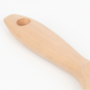 MSN 1/2/3/4 pulgadas pelo de nylon bicolor cabeza plana mango de madera pincel de pintura de acuarela - Product Image 2