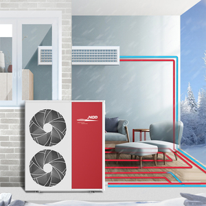 Sistema de Calefacción por Suelo Radiante con Bomba de Calor de Fuente de Aire de Baja Temperatura y Doble Ventilador, Totalmente Inverter, para Viviendas Unifamiliares - Product Image 1