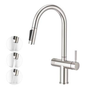 3 Way CUPC Drinking Pull Out 304 Stainless Steel Reverse Osmosis Water Filter Kitchen Faucet - Product Image 2