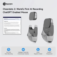 Souris sans fil Cheerdots2, souris aérienne, stylo vocal léger, 3-en-1, intelligent, portable, laser, personnalisé