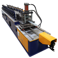Machine de formage de rouleaux pour portes à enroulement automatiques à haute productivité contrôlée par PLC