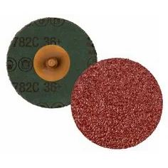 3M™Roloc™Disco abrasivo de fibra y cerámica de 36 + 75mm duradero 782C, Diamante de alta dureza de 4 pulgadas, soporte OEM personalizable - Product Image 1