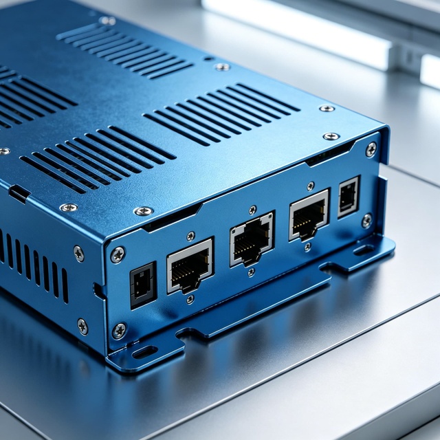 Custom 1U Rack Mount Server Case with Detachable Brackets