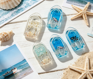 Magnete per Frigorifero Personalizzato OEM a Forma di Barca con Acqua Liquida, Souvenir Turistico con Immagine Personalizzata, Magnete Promozionale - Product Image 3