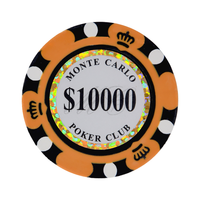 Jetons de poker en argile de haute qualité 40mm 14g Logo personnalisé Marque JIAYI MOQ 100 pièces Vente en gros en stock