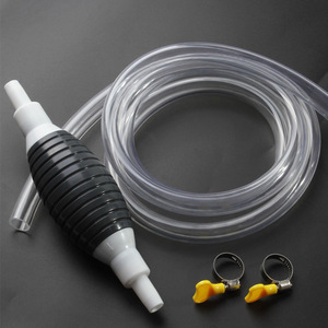 <b>Manual</b> Fuel Transfer <b>Pump</b> With Hose 10LMin Flow Rate For Car Motorcycle Home Use Plastic Construction - Product Image 3