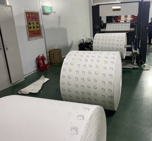 Papier <span class=keywords><strong>en</strong></span> rouleau blanc <span class=keywords><strong>en</strong></span> <span class=keywords><strong>carton</strong></span> simple ou double couché PE, matière première pour la fabrication <span class=keywords><strong>de</strong></span> gobelets, vente chaude, directement du fabricant chinois - Product Image 3