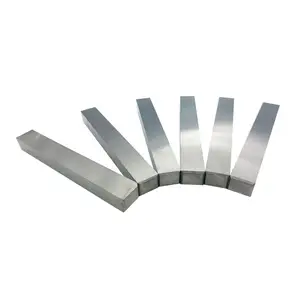 Bahan murni mentah strip karbida Tungsten K10/strip karbida disemen K10/strip karbida keras campuran padat k20 strip karbida tungsten kosong