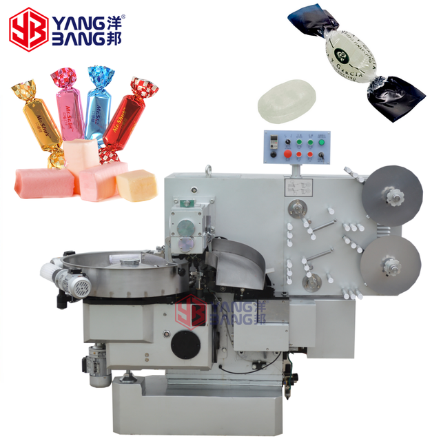 Automatic Twisting Packing Machine System Double Twist Chocolate Candy Wrapping Machine