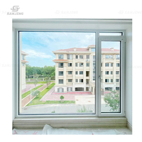 Ventanas y puertas para el hogar estándar australiano europeo Ventanas inclinables de aluminio insonorizadas Ventana de aluminio de seguridad sin costuras