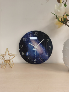 Đồng Hồ Treo Tường Cỡ Lớn, Đồng Hồ Thạch Anh Trang Trí Kiểu Bầu Trời Đầy Sao, Nghệ Thuật Trang Trí Tường, Analog Cho Trẻ Em - Product Image 3