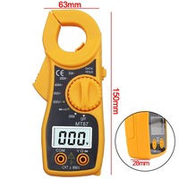 Multimeter Digital Merah MT87, Clamp Meter Arus, Penjepit Arus AC DC, Penguji Tegangan