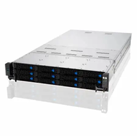 Serveur Rackable 2U 90SF01G3-M01260 RS720A-E11-RS12, Double Nœud 7003, 12 Baies LFF, Matériel d'Infrastructure de Stockage, Neuf d'Usine