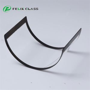 Verre tactile électrique trempé sur mesure pour écran d'affichage avec protection anti-UV, haute transmission lumineuse, épaisseur 1 mm, forme incurvée - Product Image 4