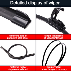 Spazzole tergicristallo universali morbide per <span class=keywords><strong>auto</strong></span>, modello 2026, le più vendute - Product Image 3