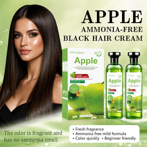 Tinta per Capelli Organica <span class=keywords><strong>Senza</strong></span> <span class=keywords><strong>Ammoniaca</strong></span> 100% al Profumo di Mela, Colorazione Rapida in 5 Minuti, Gel Colorante per Capelli, Produttore OEM - Product Image 5