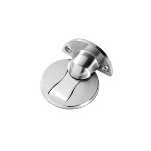 Zinc Alloy Floor Mount <b>Door</b> <b>Catch</b> Brushed Finish Minimalist Design Easy Installation <b>Door</b> Stopper - Product Image 3