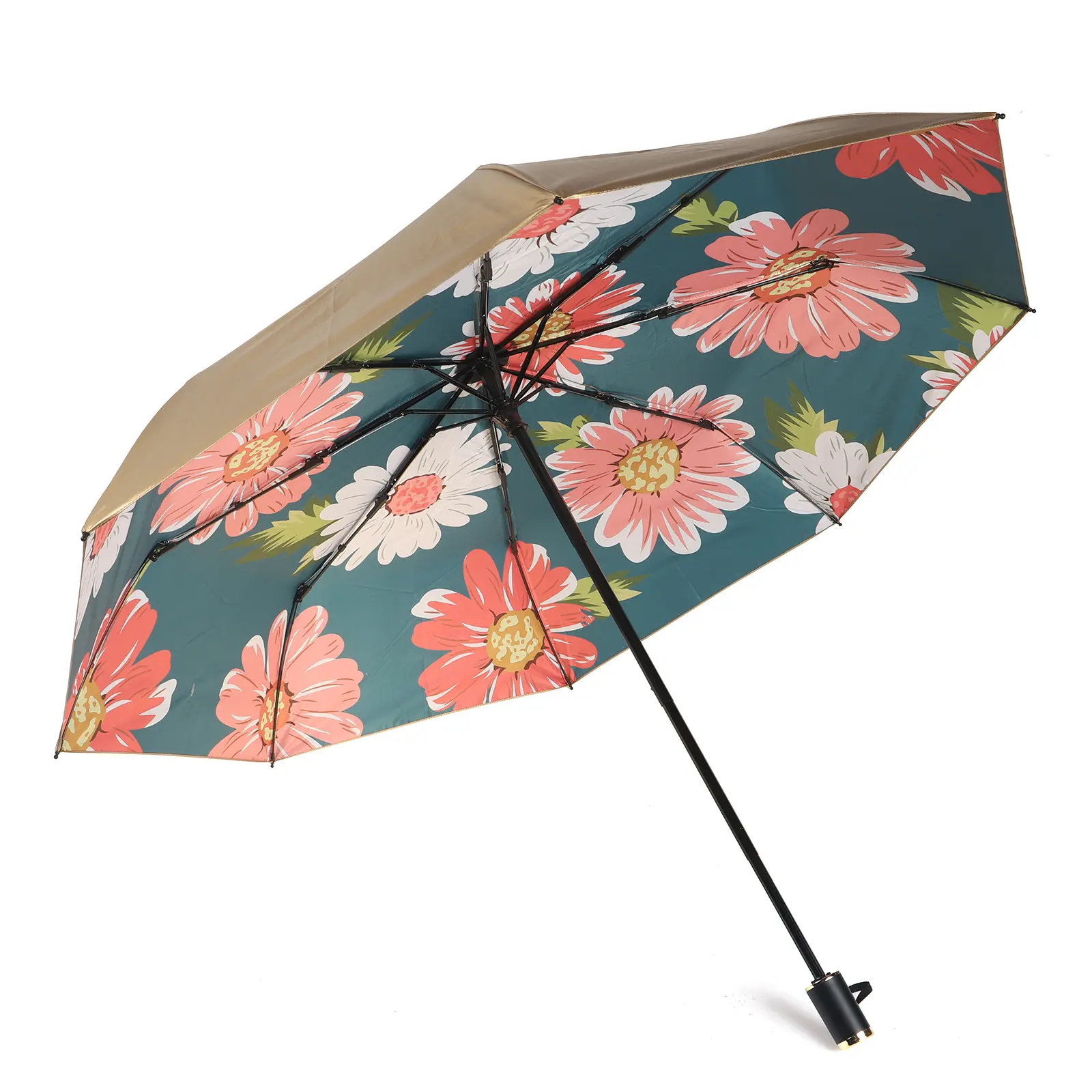 하이 퀄리티 OEM 또는 ODM 도매 UV 보호 수동 열기 또는 로고가있는 8k 사용자 정의 우산