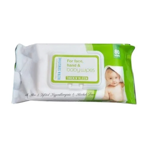 कारखाने की आपूर्ति डर्मेटोलॉजिकल रूप से परीक्षण जैविक चिपचिपा चेहरा और हाथ बेबी वाइप्स - Product Image 4