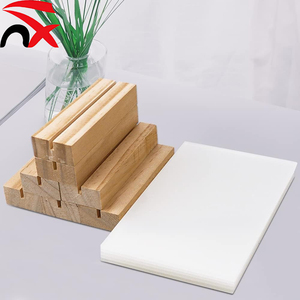 Base de Madera para Letreros Acrílicos Transparentes, Soporte en Forma de T para Exhibición en Escritorio, Base de Plástico para Decoración de Bodas, Restaurantes y Fiestas - Product Image 5