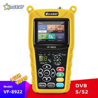 Findsat MINI 2.4 inci DVB-S/S2 Pencari Sinyal Satelit Digital Mendukung Pemutaran Video Analisis Spektrum VF-8922 Satfinder