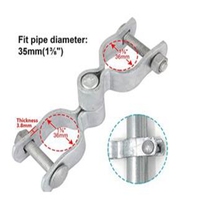 Serrure de cage pour chien extérieure de haute qualité et serrure de porte de clôture Accessoires en métal pour cages et clôtures